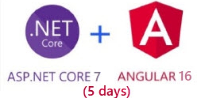 .NET Core 7 with Angular 16 (5 days)